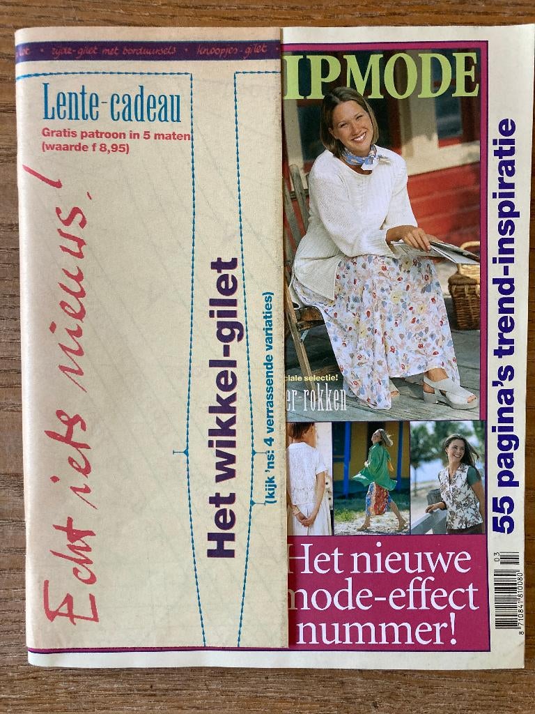 Knipmode knip naaipatronen kledingpatronen 3-1995 nieuw, Hobby en Vrije tijd, Kledingpatronen, Ophalen of Verzenden, Nieuw, Vrouw