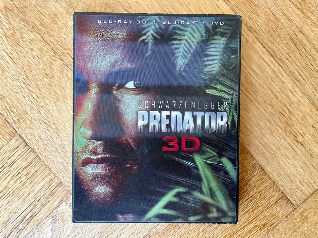 Predator 3D (met 2D) (1987) op Blu-ray + DVD (met NL), Ophalen of Verzenden, Zo goed als nieuw, Science Fiction en Fantasy, Boxset