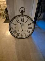 Grote vintage 78cm wandklok, Antiek en Kunst, Ophalen