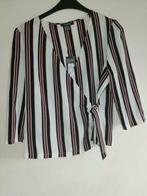 nieuwe gestreepte overslag blouse 42, Ophalen of Verzenden, Nieuw, Maat 42/44 (L)