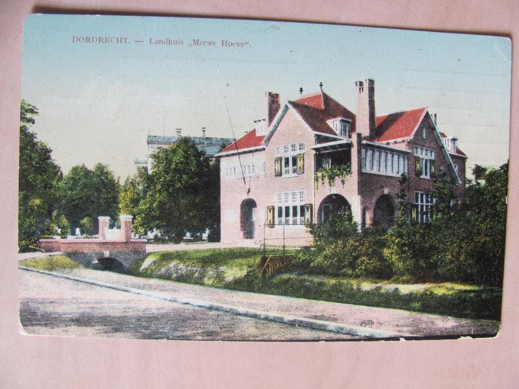 Dordrecht, landhuis Merwe Hoeve, Ophalen of Verzenden, Voor 1920, Zuid-Holland