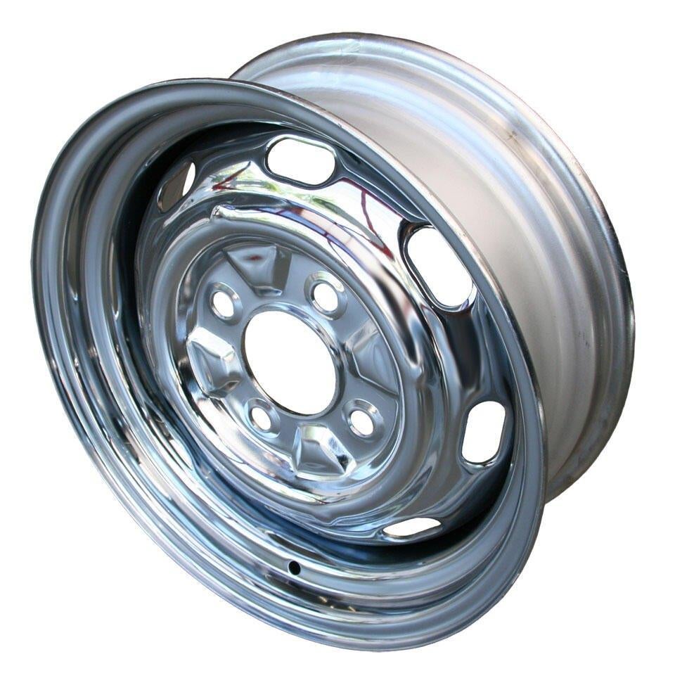 VW Beetle KG Bus Type 3 Velgen chroom 4x130 15’’, Ophalen of Verzenden, Nieuw