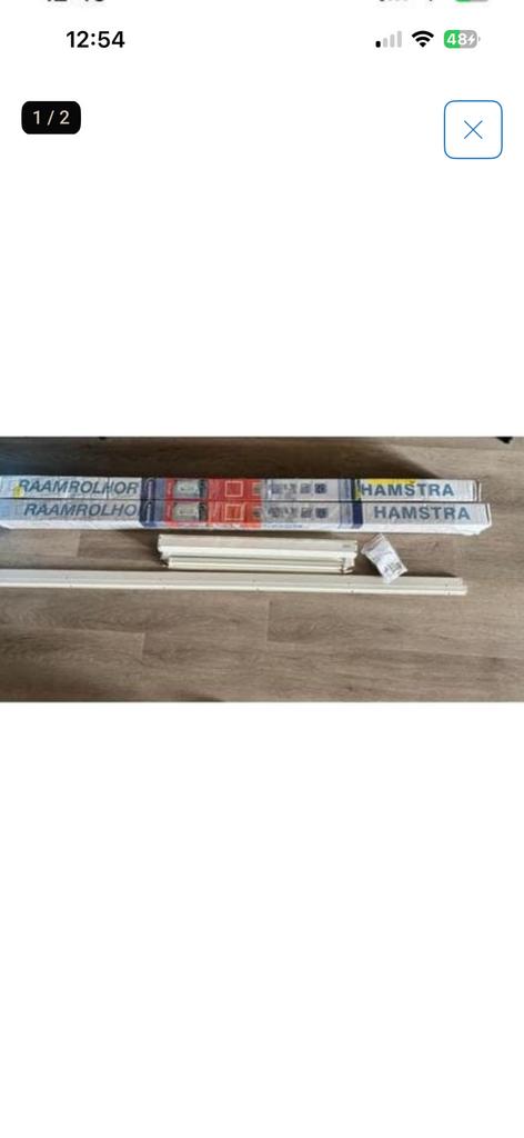 nieuwe hamstra rolhor 25 euro, Doe-het-zelf en Verbouw, Deuren en Horren, Kunststof, Minder dan 80 cm, Overige typen, Minder dan 200 cm