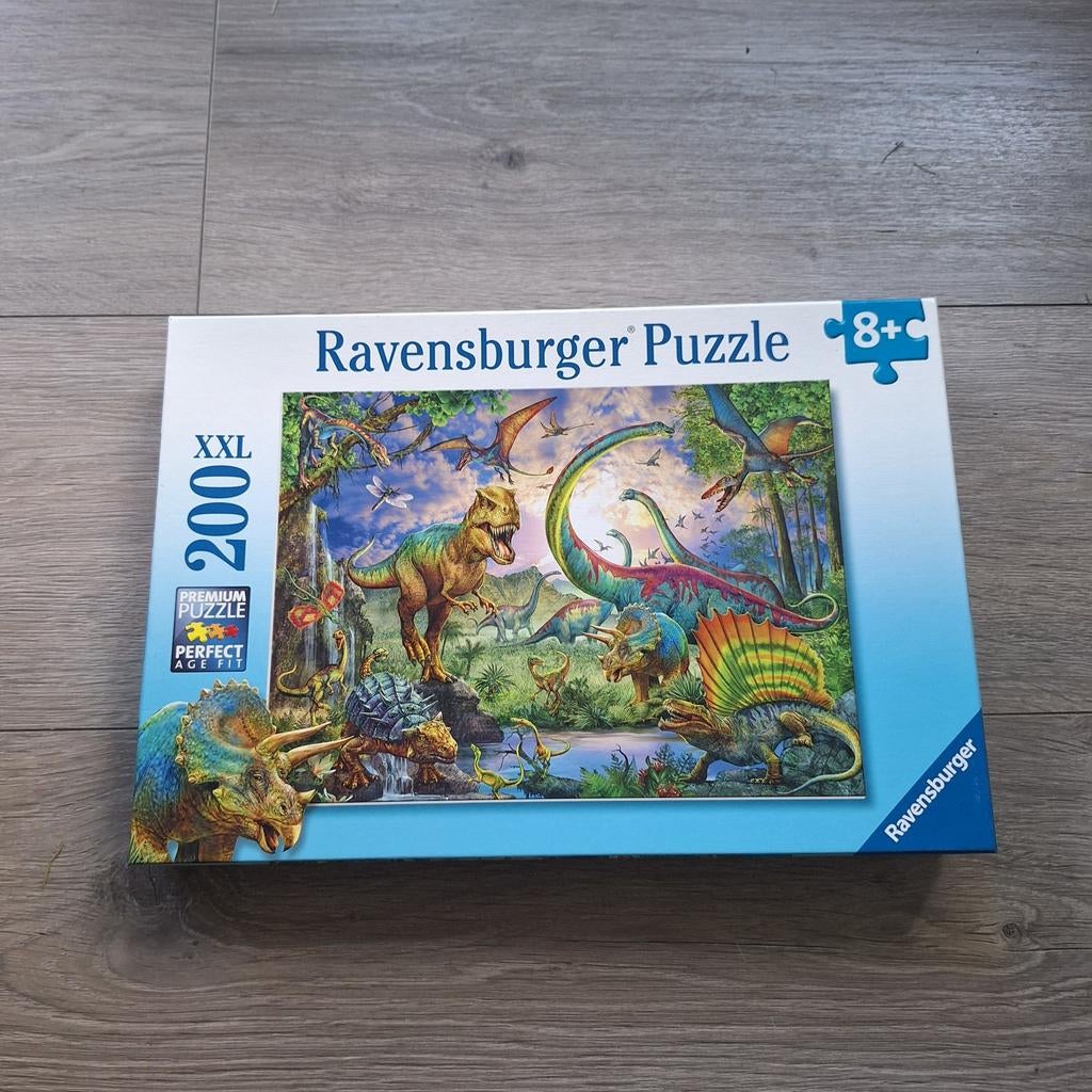 Ravensburger puzzel 200 XXL stukjes Dinosaurus, Ophalen of Verzenden, Meer dan 50 stukjes, Zo goed als nieuw, 6 jaar of ouder