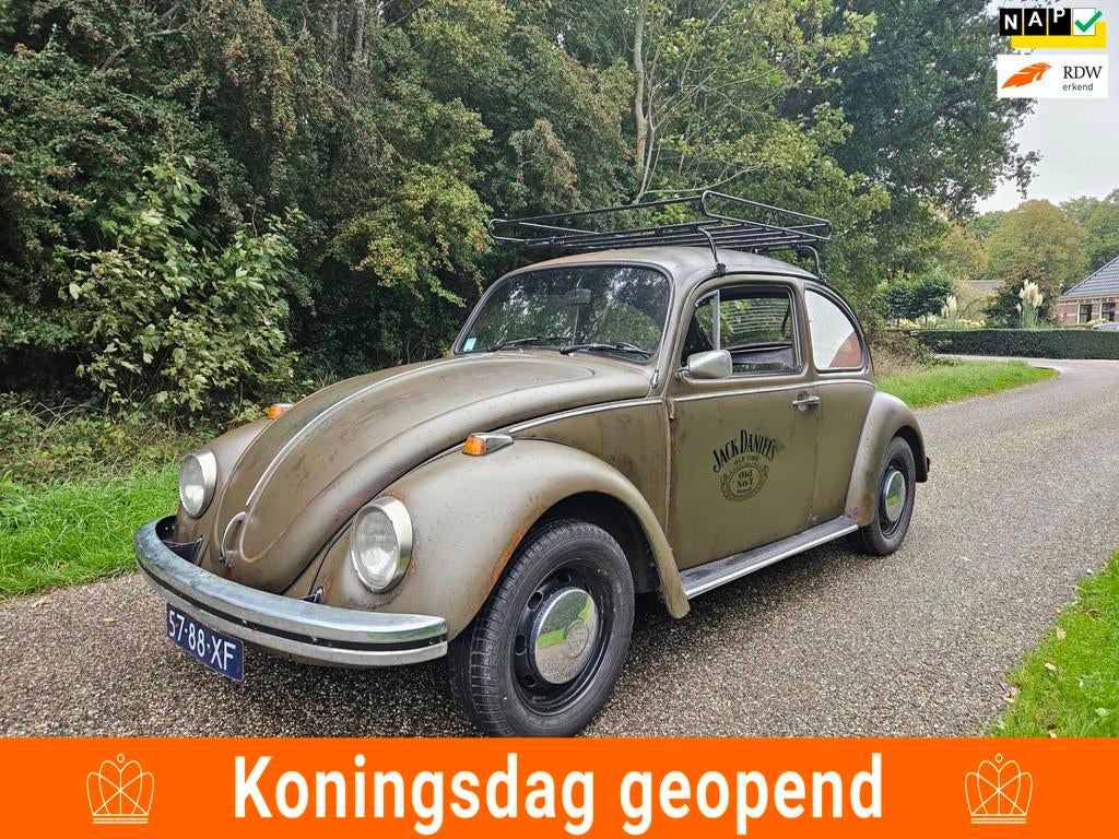 Volkswagen Kever 1300, Auto's, Achterwielaandrijving, Gebruikt, 4 cilinders, Origineel Nederlands