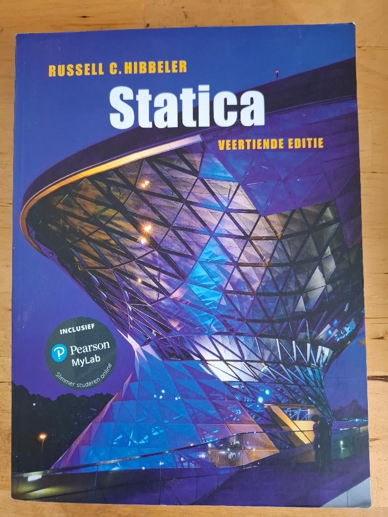 leerboek statica, Boeken, Ophalen of Verzenden, Zo goed als nieuw, Werktuigbouwkunde