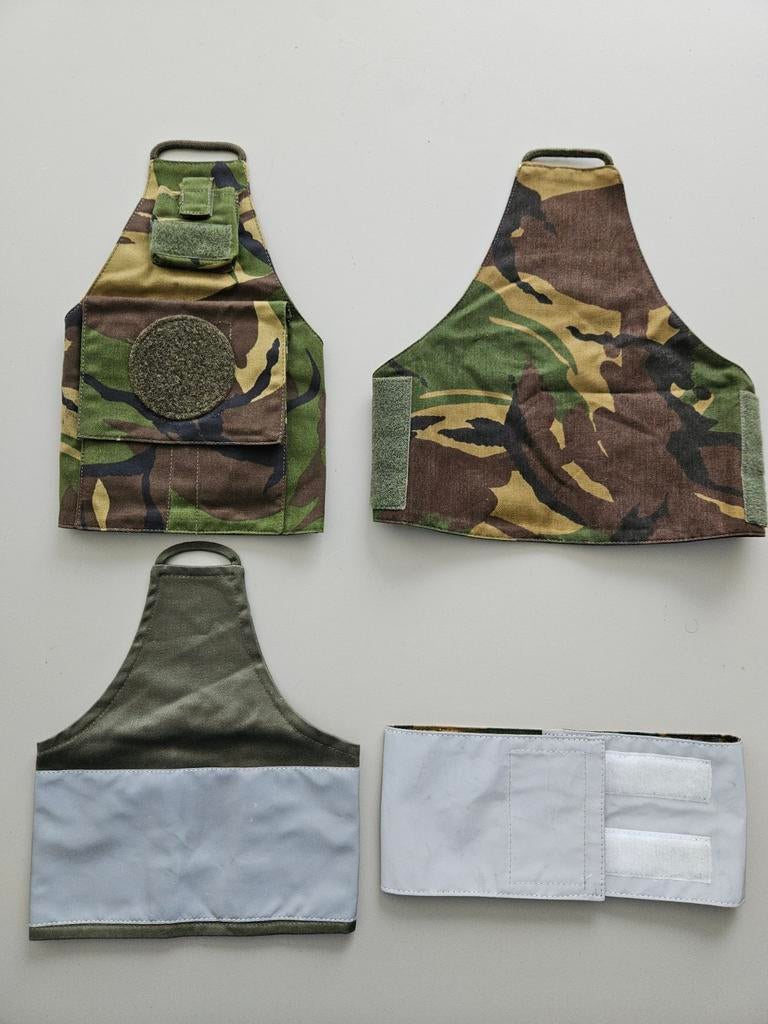 Defensie armlet / schouderband / reflectieband, Ophalen of Verzenden, Landmacht, Nederland, Embleem of Badge
