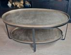 PTMD Salontafel Kae Gold Ovaal, Ophalen, Gebruikt, Ovaal, Metaal