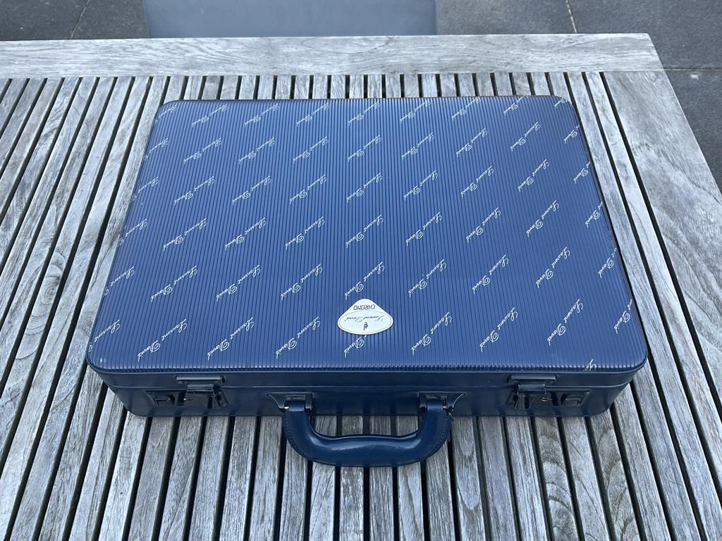 Laurent David attachékoffer dames, Ophalen, Zo goed als nieuw, Blauw