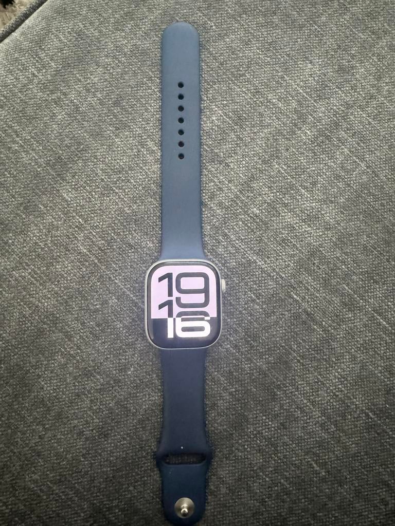 Apple Watch Series 10 46mm, Ophalen, Zo goed als nieuw, Blauw, IOS