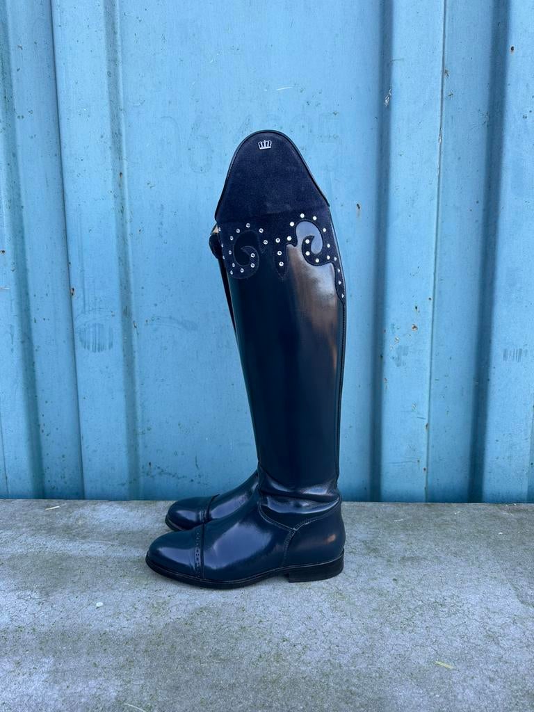 Kingsley laarzen blauw, Ophalen of Verzenden, Zo goed als nieuw, Dressuur, Schoeisel