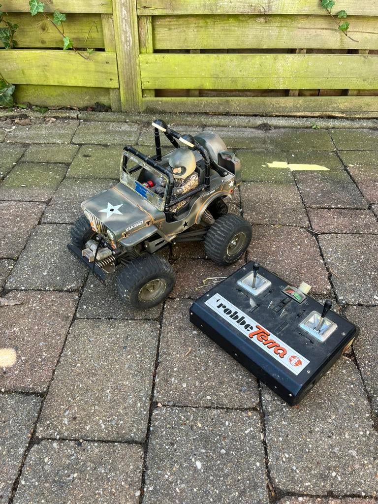 Vintage tamiya Wild willy 1 runner, Ophalen, Zo goed als nieuw, Overige schalen