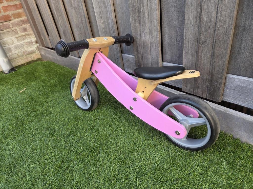 Bandits and Angels Loopfiets hout vanaf 1 jaar, Ophalen, Gebruikt, Loopfiets