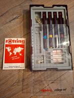 Rotring rapidograph College Set met tekenspullen, Ophalen of Verzenden