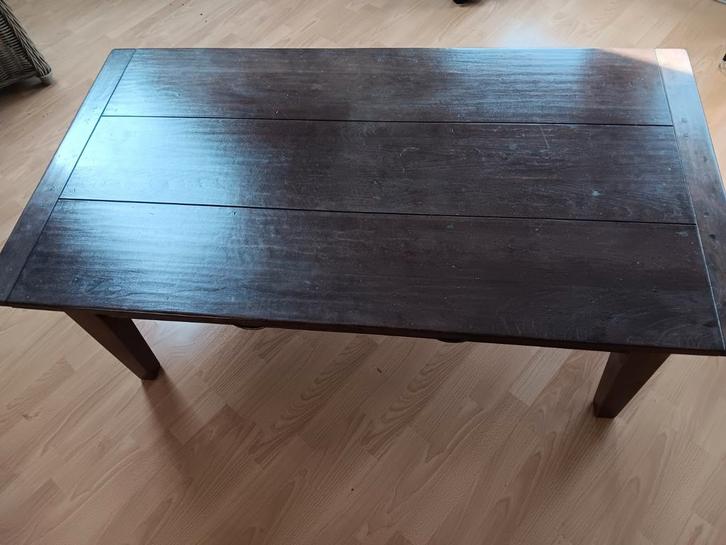 Kersenhouten Salontafel, Huis en Inrichting, Tafels | Salontafels, Gebruikt, Minder dan 50 cm, 50 tot 100 cm, 100 tot 150 cm, Rechthoekig