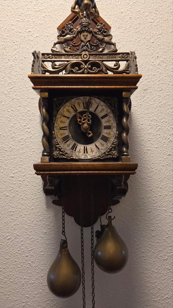 Antieke Friese / Zaanse Stoelklok, Antiek en Kunst, Ophalen