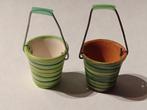keramiek emmertje in Mexicaanse style / miniatuur, Ophalen, Nieuw, Gebruiksvoorwerp