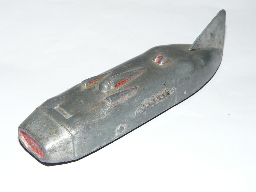 Dinky Toys - 23S - Streamlined Racing Car / Raceauto, Ophalen, Gebruikt, Auto, Dinky Toys
