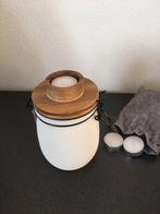 LEEFF Tealight Holder Teun wit Nieuw!, Overige materialen, Wit, Nieuw, Ophalen of Verzenden