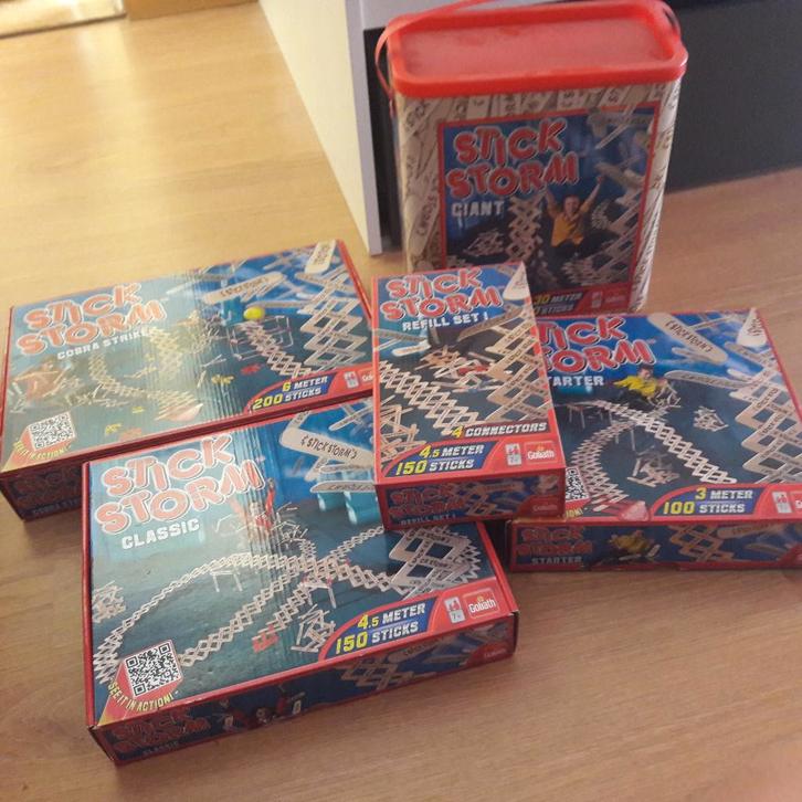 Stick Storm, Kinderen en Baby's, Speelgoed | Bouwstenen, Zo goed als nieuw, Ophalen of Verzenden