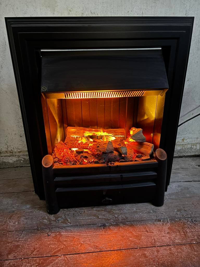Elekrische haard Faber, Ophalen, Zo goed als nieuw, Inbouwhaard, Elektrische haard