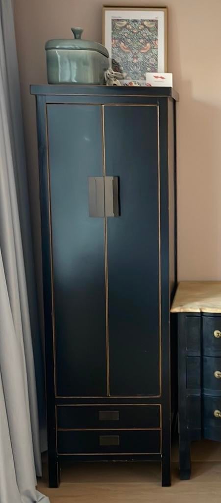 Loods 5 (kinder kleding)kast, Huis en Inrichting, Met plank(en), Teakhout, Zo goed als nieuw, Chinees landelijk