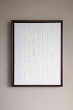 Handmade canvas art abstract minimalistisch kunst/wandreliëf, Ophalen of Verzenden