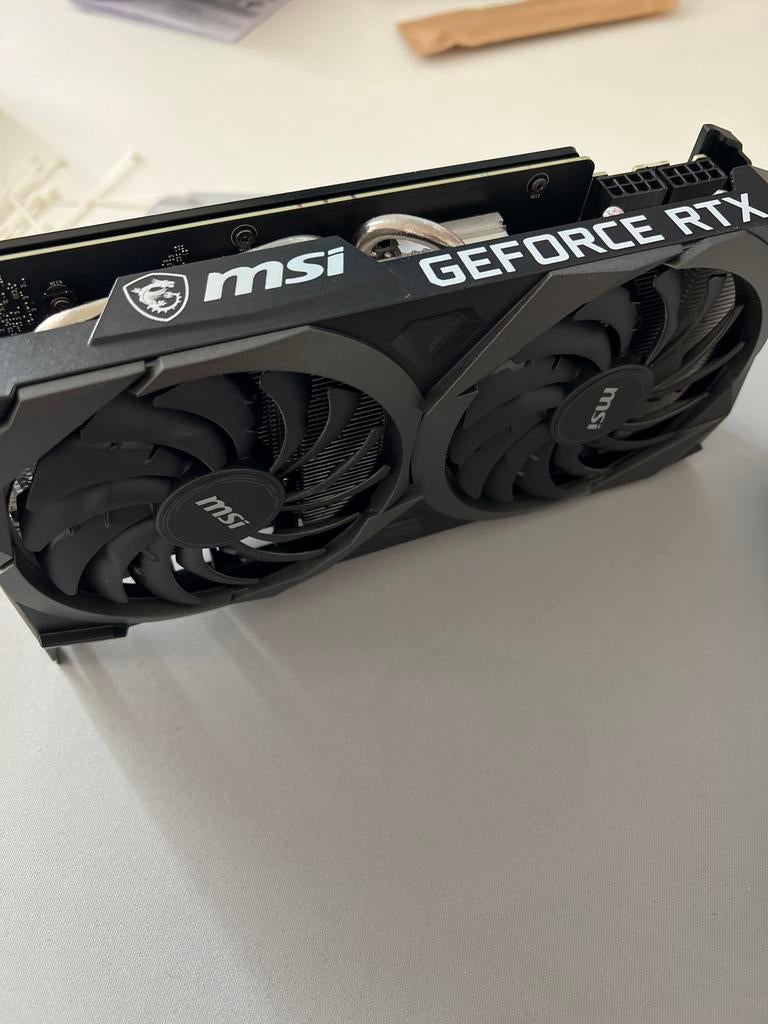 MSI Nvidia GeForce RTX 3060 Ti videokaart, Computers en Software, Videokaarten, Gebruikt, HDMI, GDDR6, PCI-Express 4