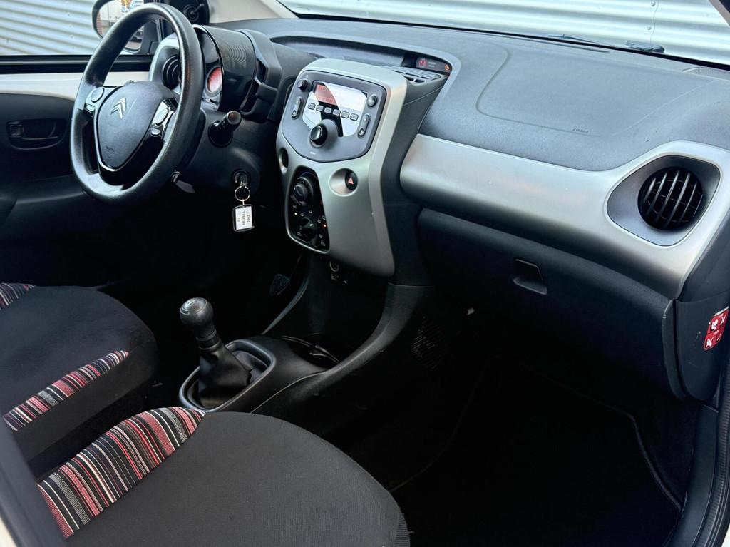 Citroen C1 1.0 e-VTi Selection Cruise Led Airco 5 Drs NL Aut, Auto's, Voorwielaandrijving, Stof, Gebruikt, Met garantie (alle)