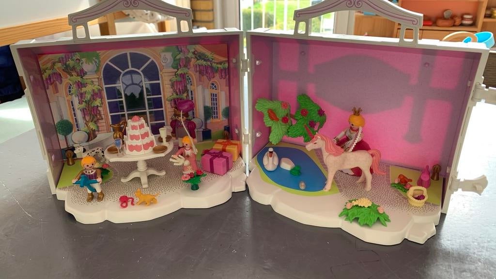 Playmobil prinsessen koffer, Ophalen, Gebruikt