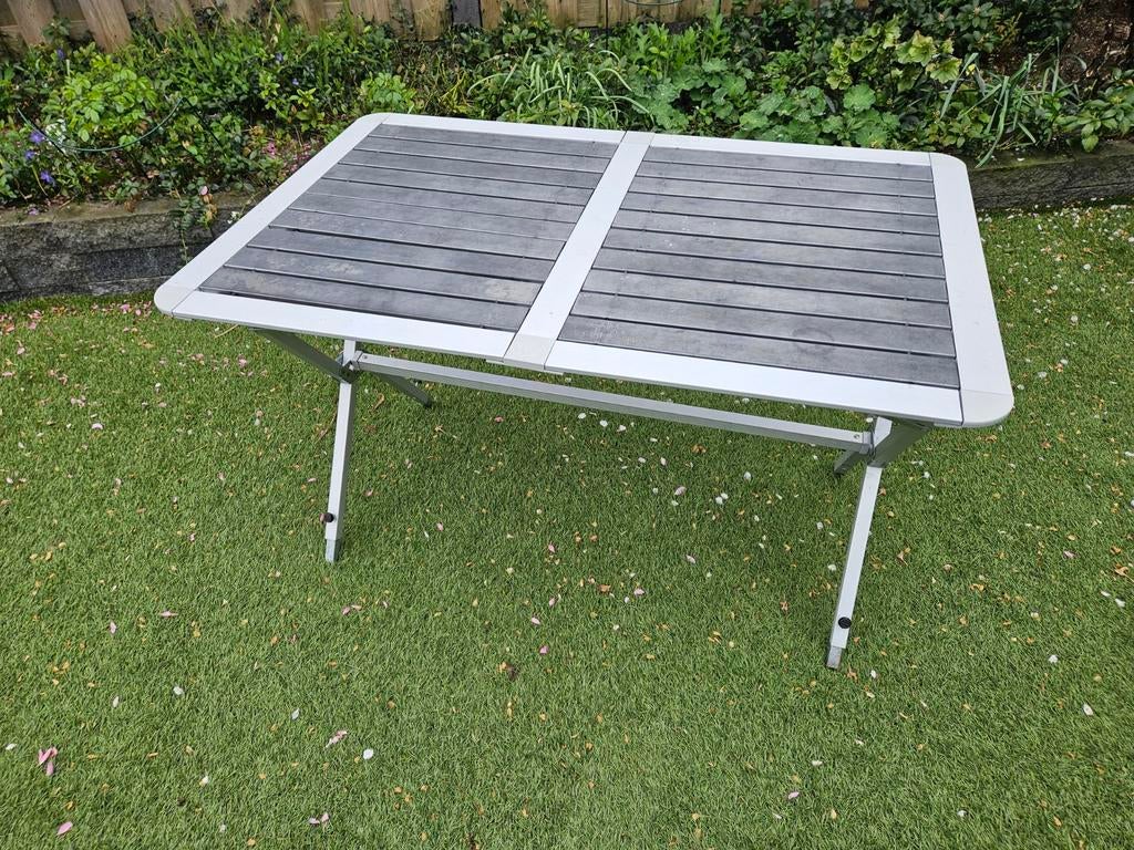 Aluminium camping roltafel - Compact en stevig, Ophalen, Gebruikt