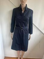 Hugo Boss jurk met riem maat S donkerblauw doorknoopjurk, Ophalen of Verzenden, Zo goed als nieuw, Maat 38/40 (M), Blauw