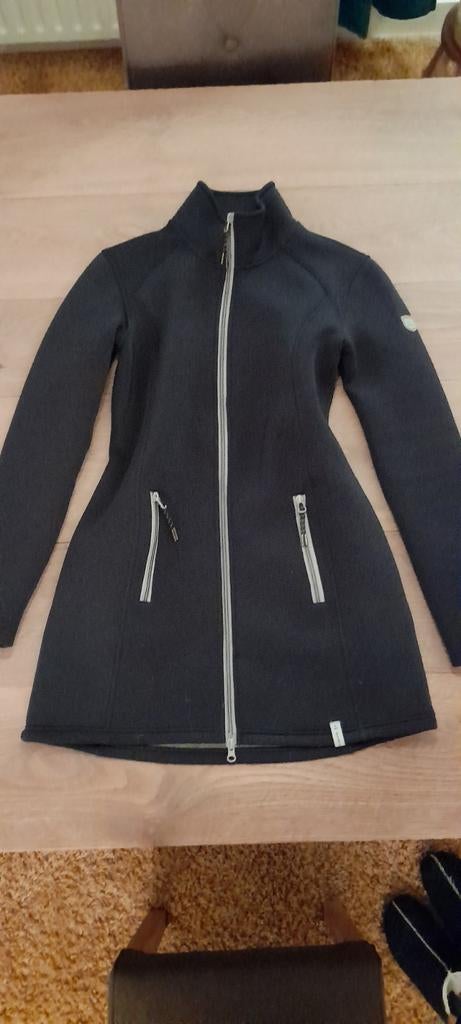 Jas donkerblauw maat M softshell Kjelvik!, Ophalen of Verzenden, Zo goed als nieuw, Maat 38/40 (M), Blauw