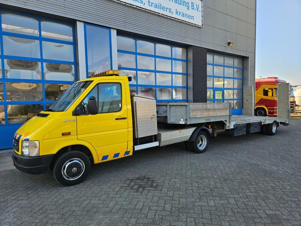 Volkswagen Lt 46 TDI Veldhuizen transporter oplegger BE comb, Auto's, Bestelauto's, Achterwielaandrijving, Gebruikt, Elektrische ramen