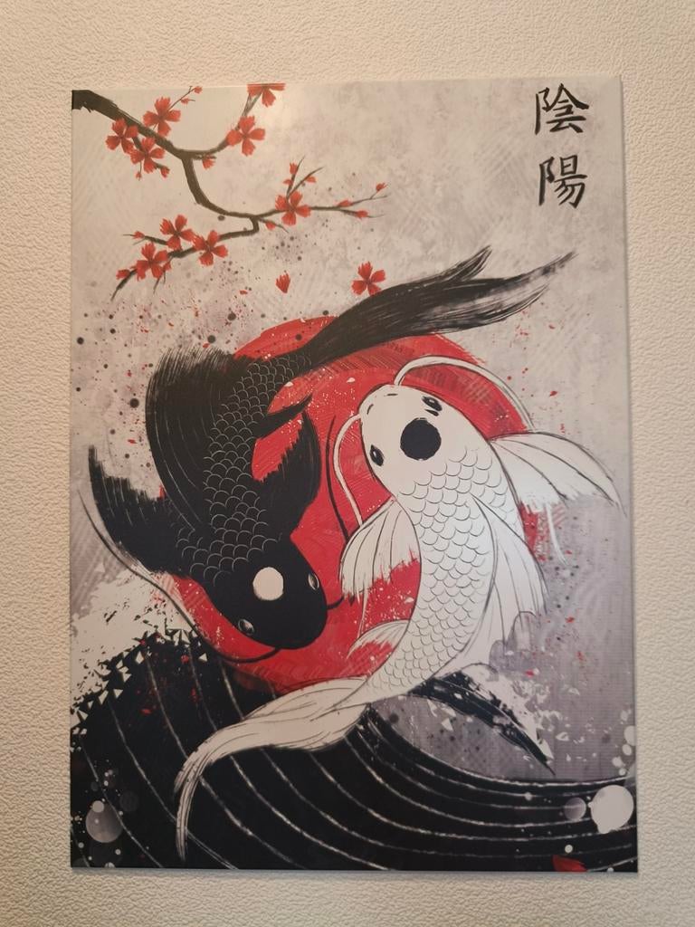 Displate Jing Jang, Verzamelen, Posters, Deurposter of groter, Ophalen of Verzenden, Dier of Natuur, Rechthoekig Staand