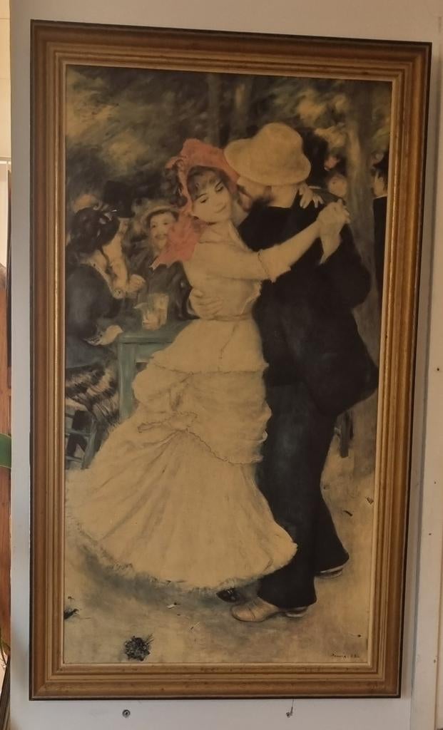 Mooie replica van Renoir's 'Dans in Bougival', Ophalen