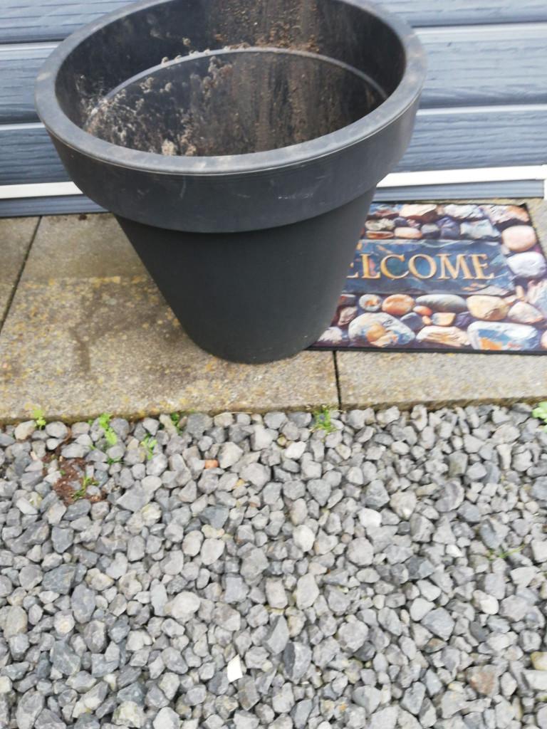 Vijverbak of plantenbak plastic 44 hoog 48 breed, Ophalen, Kunststof, Rond, Zo goed als nieuw