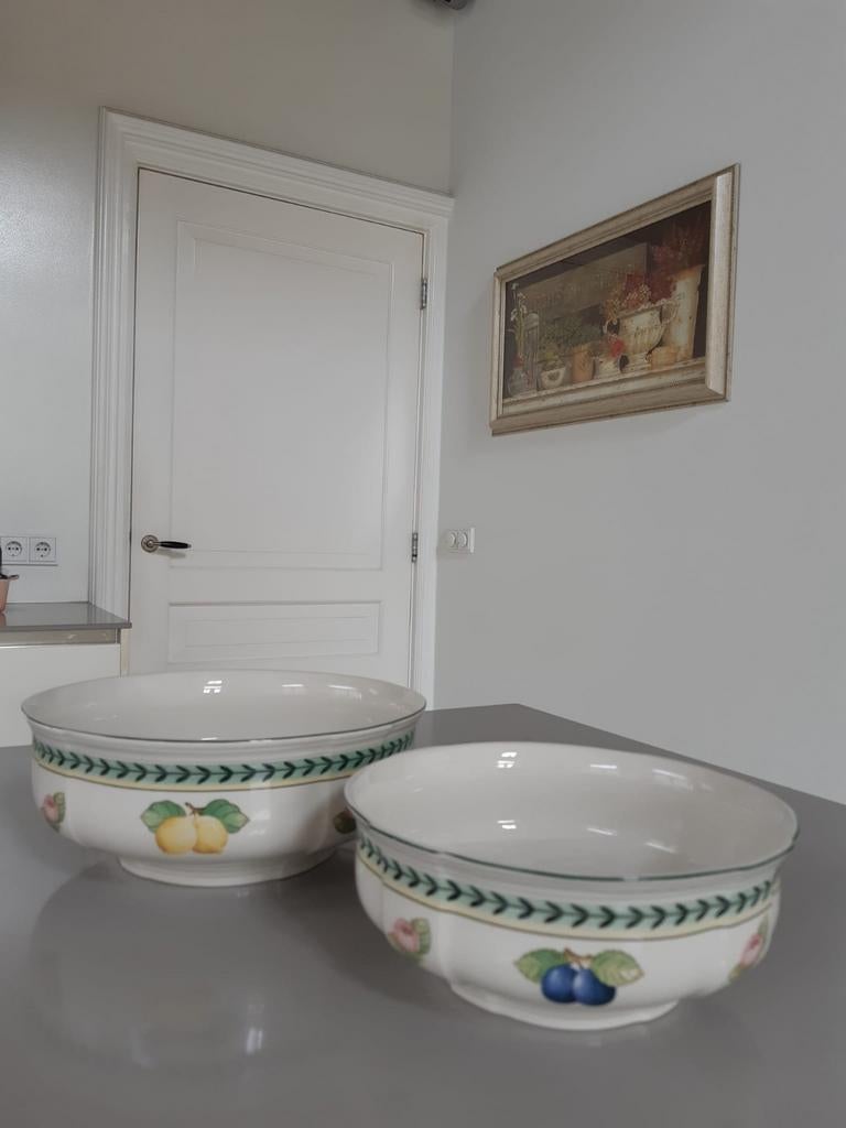 Slaschalen Villeroy en Boch French Garden, Huis en Inrichting, Keuken | Servies, Ophalen of Verzenden, Overige stijlen, Porselein
