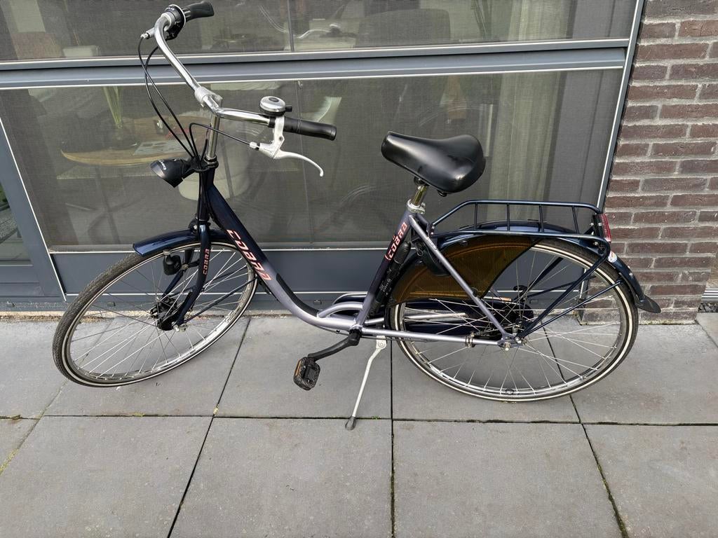 Damesfiets Cobra als nieuw met lage instap, Fietsen en Brommers, Ophalen, Zo goed als nieuw, Overige merken, (Extra) lage instap