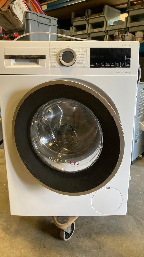 Bosch Wasdroogcombinatie 2 in 1 type WNG24440, Ophalen, 1200 tot 1600 toeren, Gebruikt, 8 tot 10 kg