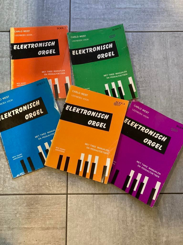 Orgel lesboeken, Ophalen of Verzenden, Gelezen, Overige onderwerpen
