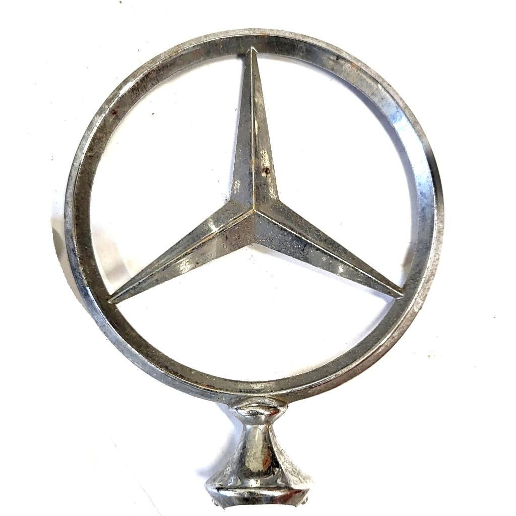 vintage Origineel Mercedes-Benz motorkapembleem, auto boeken, Auto diversen, Auto-accessoires, Ophalen of Verzenden