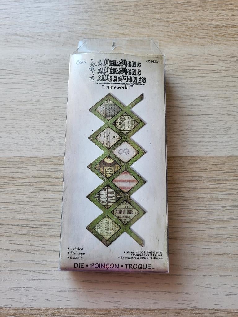 Sizzix Tim Holtz Alterations On The Edge Frameworks 659432, Hobby en Vrije tijd, Scrapbooking, Verzenden, Nieuw, Frame of Mal