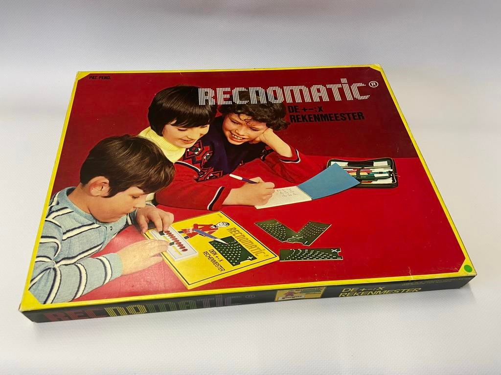 Recnomatic rekenspel vintage, Ophalen of Verzenden, Gebruikt, Rekenen