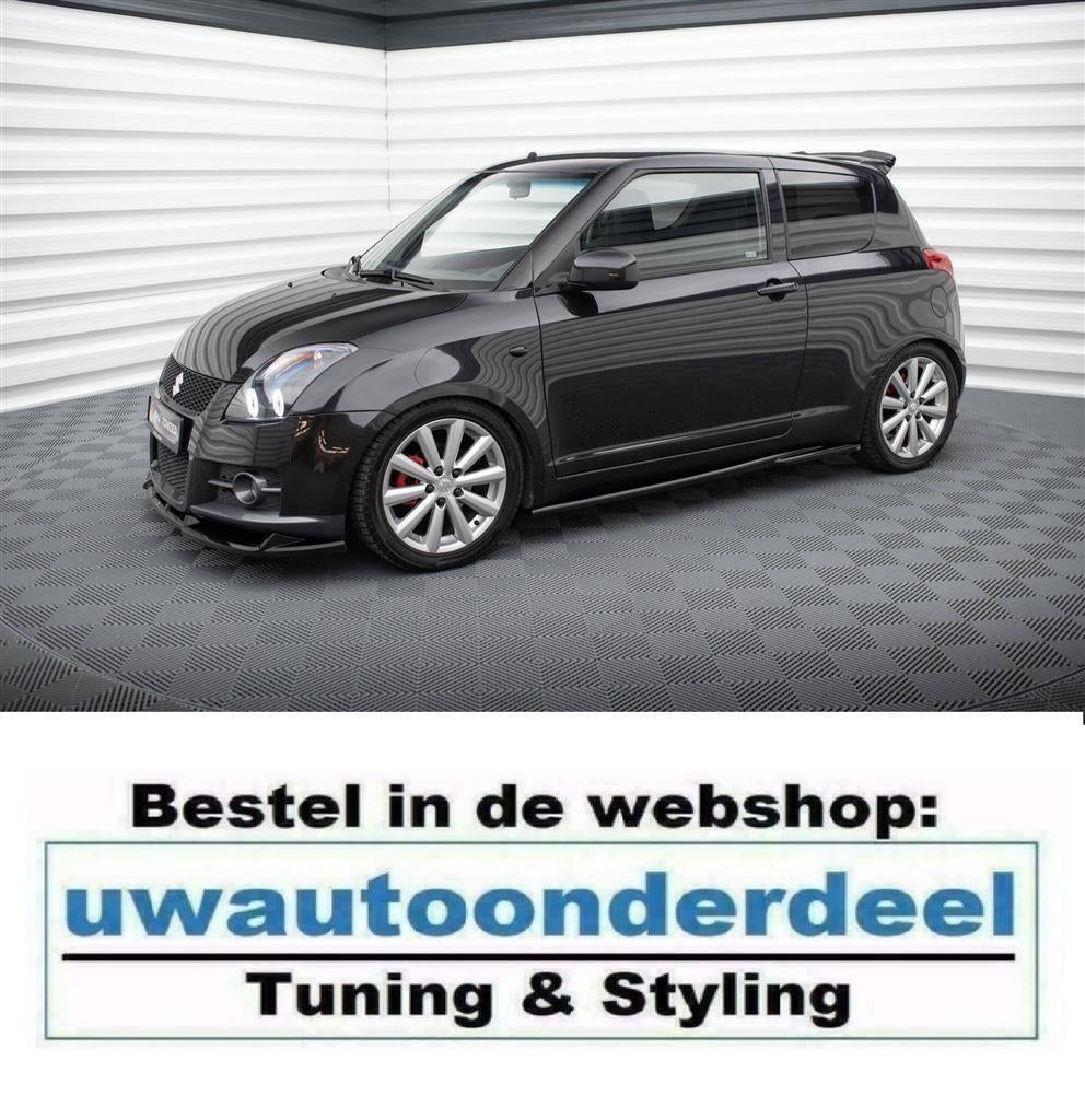 Maxton Design Spoiler Splitter Lip Suzuki Swift Sport MK4, Auto diversen, Tuning en Styling, Verzenden