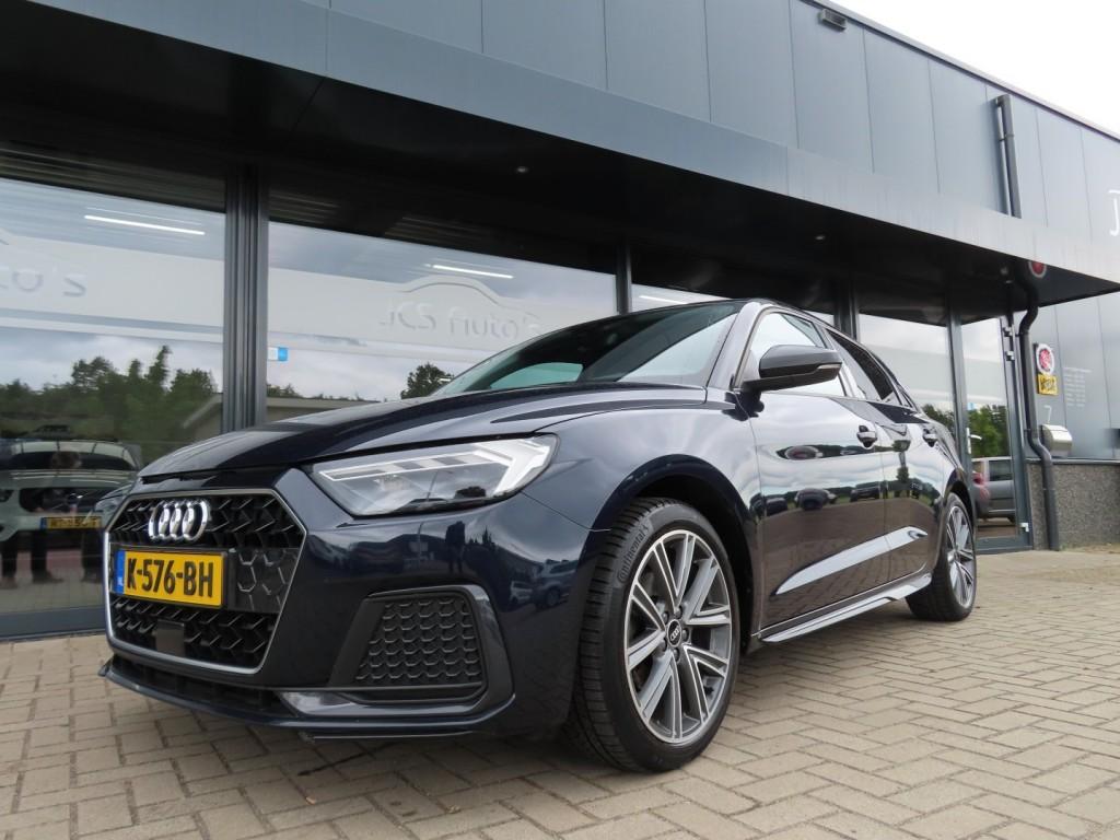 Audi A1 35 TFSI Epic S-tronic 150 Pk Ecc Cruise Navi Led Pdc, Auto's, Audi, 4 cilinders, 150 pk, Blauw, 49 €/maand