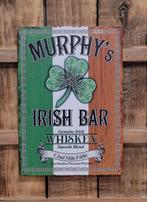 Murphy's Irish bar whiskey reclamebord van metaal wandbord, Info@deconoord.nl, Deco Noord, Nieuw, Ophalen of Verzenden