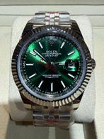 Rolex datejust groen, IOS, Nieuw, Ophalen of Verzenden, Waterdicht