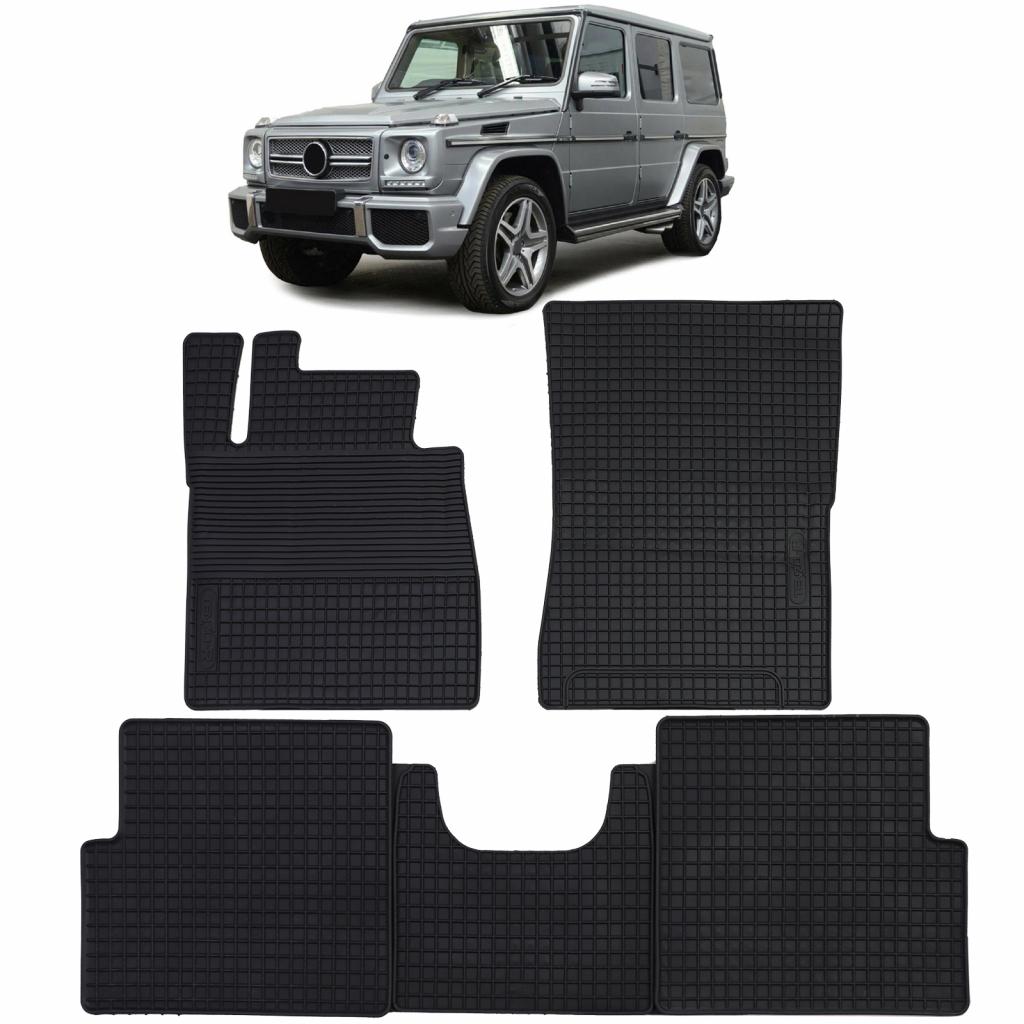 Rubberen automatten set Mercedes G klasse 1989-2018, Nieuw, Jan Sangerslaan 16, MBG, Mbg@ziggo.nl