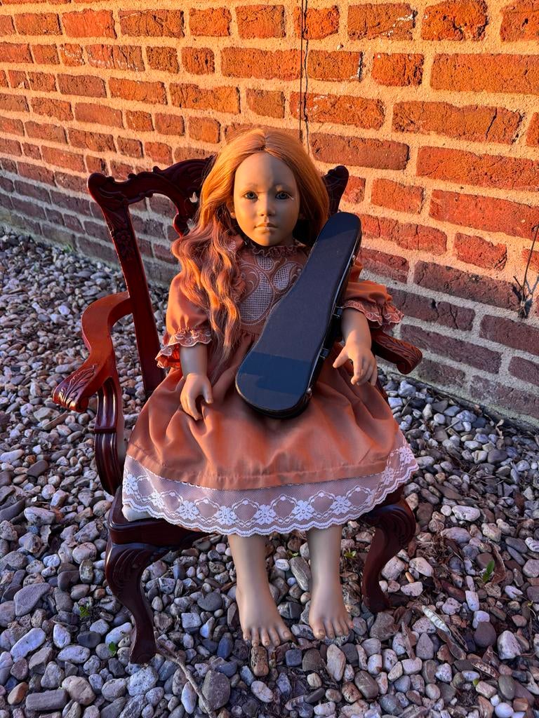 Annette Himstedt "Adrienne" verzamelpop met viool, Ophalen of Verzenden, Gebruikt, Pop